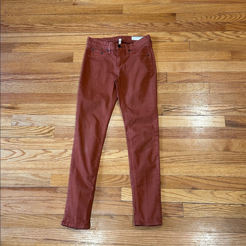 Rag&Bone Women’s Legging Jeans Rust Colored Size 26